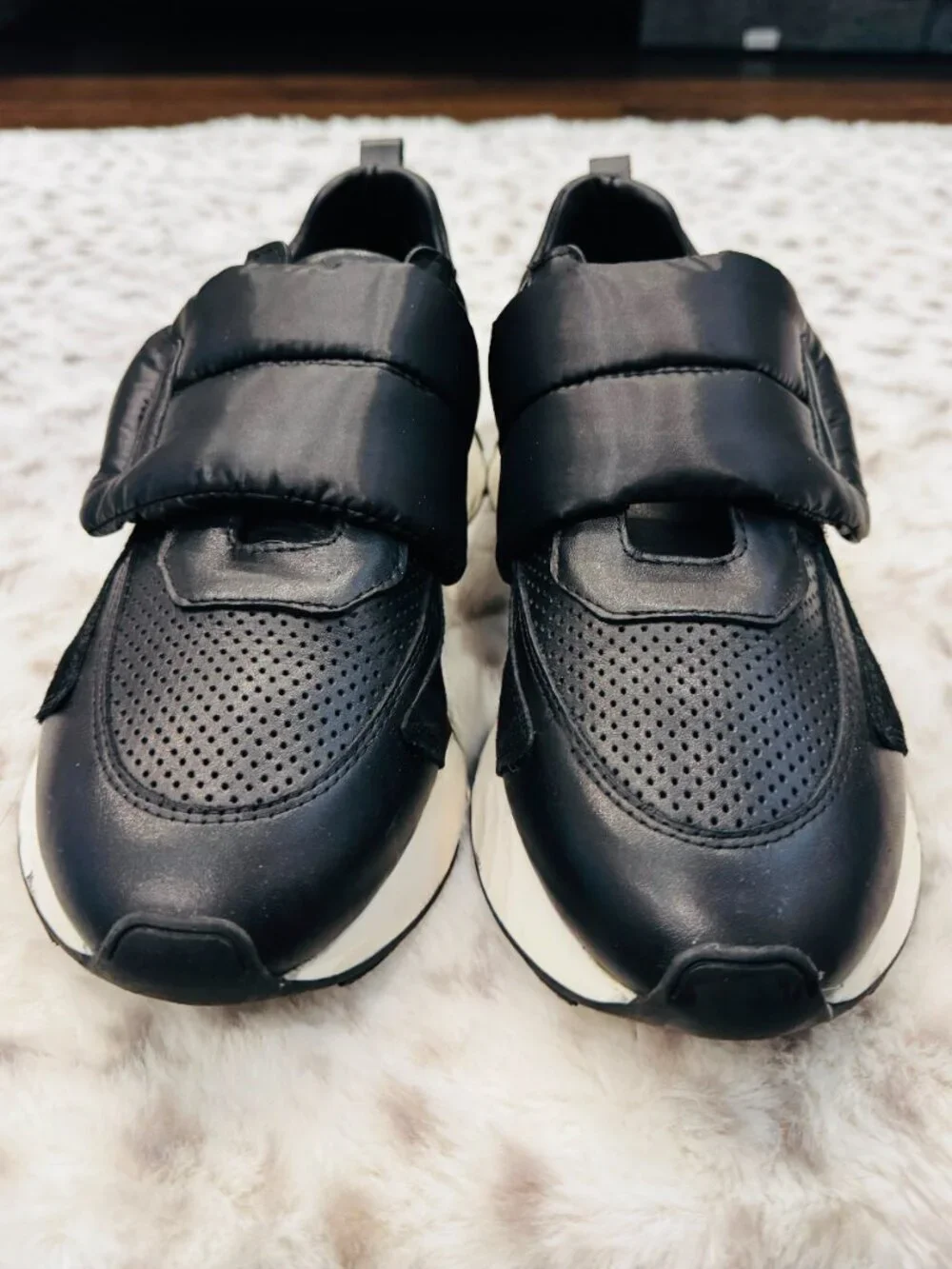 Marcella NYC Black Marley Sneakers,